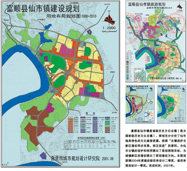 富顺县仙市镇建设规划