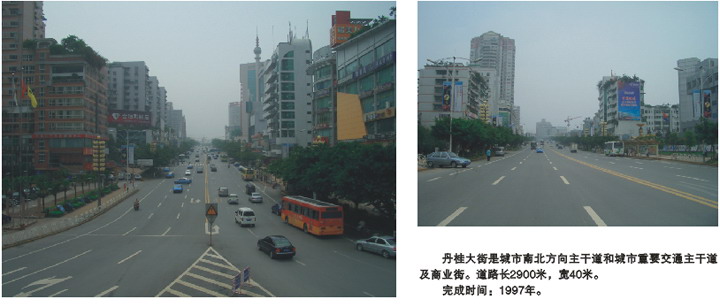 自贡市丹桂大街道路工程设计