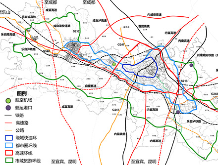 自贡市综合交通枢纽规划